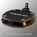 Виброплатформа Clear Fit CF-PLATE Compact 201 WENGE - магазин СпортДоставка. Спортивные товары интернет магазин в Грозном 
