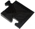 Уголок для резинового бордюра,черный,толщина 12 мм MB Barbell MB-MatB-Cor12  - магазин СпортДоставка. Спортивные товары интернет магазин в Грозном 