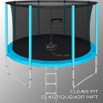 Каркасный батут Clear Fit ElastiqueHop 14Ft - магазин СпортДоставка. Спортивные товары интернет магазин в Грозном 