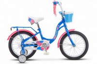 Детский велосипед Stels Jolly 16" V010 синий розовый 2022 - магазин СпортДоставка. Спортивные товары интернет магазин в Грозном 