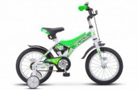 Детский велосипед Stels Jet 14" Z010 зеленый  2022 - магазин СпортДоставка. Спортивные товары интернет магазин в Грозном 