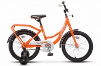 Детский велосипед Stels Flyte 18" Z011 Оранжевый 2022 - магазин СпортДоставка. Спортивные товары интернет магазин в Грозном 