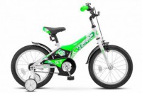 Детский велосипед Stels Jet 16" Z010 зеленый белый  2022 - магазин СпортДоставка. Спортивные товары интернет магазин в Грозном 