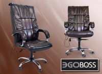 Офисное массажное кресло EGO BOSS EG1001 Шоколад в комплектации LUX - магазин СпортДоставка. Спортивные товары интернет магазин в Грозном 