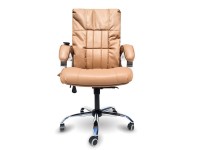Офисное массажное кресло EGO BOSS EG1001 Орех в комплектации LUX - магазин СпортДоставка. Спортивные товары интернет магазин в Грозном 