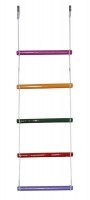 Детская веревочная лестница для ДСК 5 перекладин цвет радуга ЛВ5-3А - магазин СпортДоставка. Спортивные товары интернет магазин в Грозном 