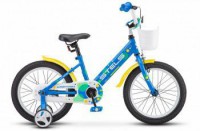 Детский велосипед Stels Captain 16" V010 синий 2022 - магазин СпортДоставка. Спортивные товары интернет магазин в Грозном 