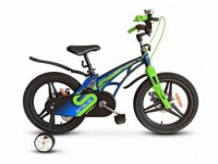 Детский велосипед Stels Galaxy Pro 16" V010 зеленый 2022 - магазин СпортДоставка. Спортивные товары интернет магазин в Грозном 