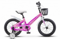 Детский велосипед Stels Pilot-150 16" V010 розовый 2022 - магазин СпортДоставка. Спортивные товары интернет магазин в Грозном 