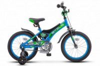 Детский велосипед Stels Jet 16" Z010 синий черный  2022 - магазин СпортДоставка. Спортивные товары интернет магазин в Грозном 