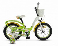 Детский велосипед Stels Pilot-190 16" V030 Зелёный жёлтый белый 2022 - магазин СпортДоставка. Спортивные товары интернет магазин в Грозном 